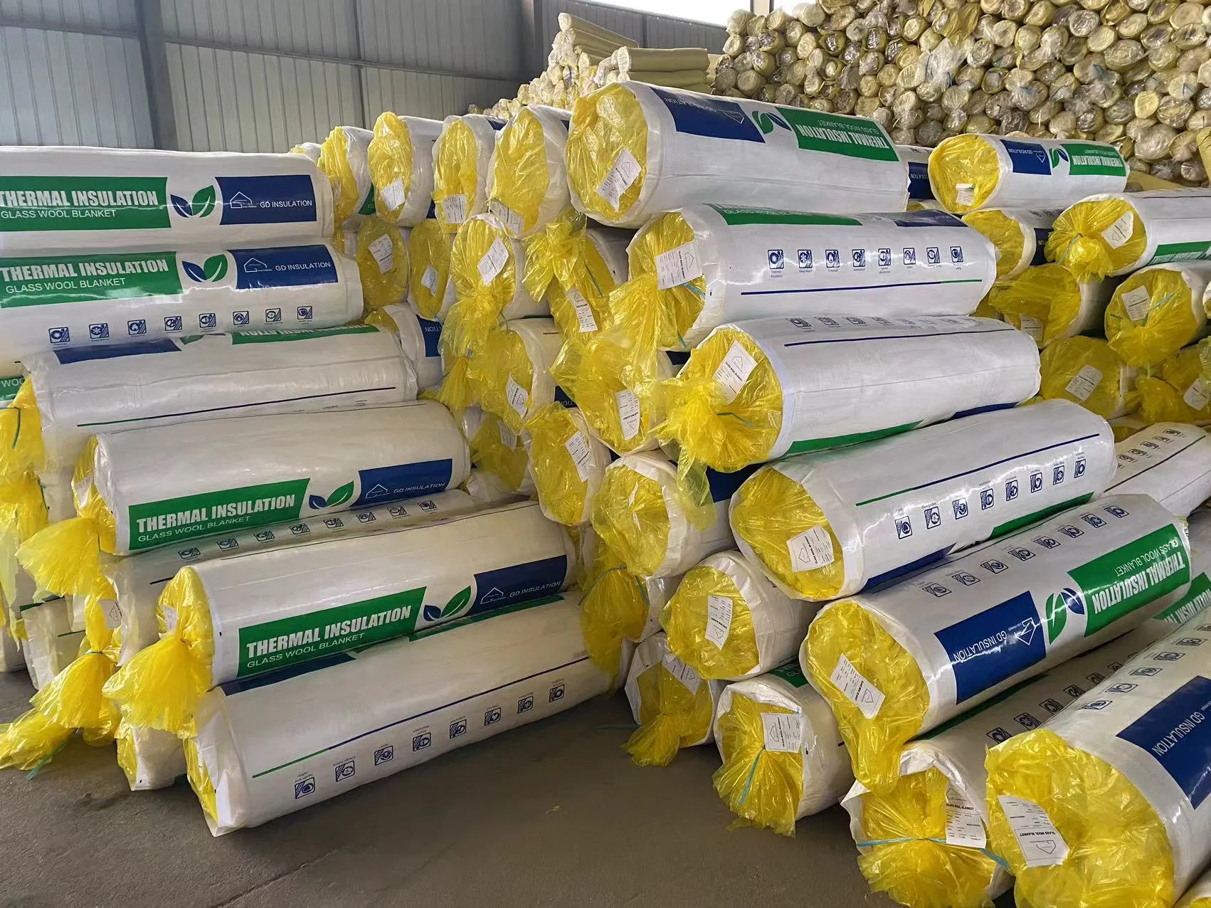 Gd-Aislafibra Aluminium Foil Faced Glass Wool Insulation