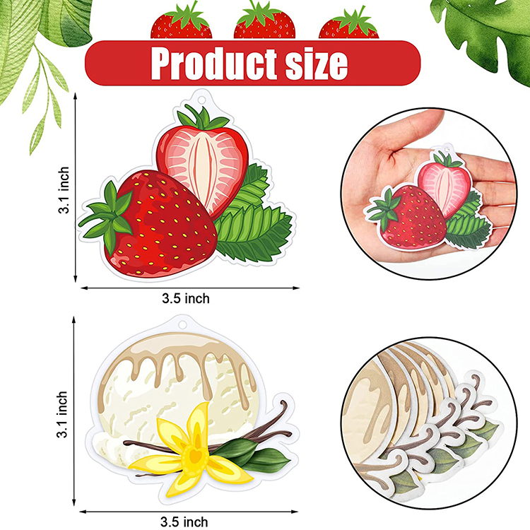 Factory Price Long Lasting Accept Logo Printed Custom Cartoon Girl OEM Air Freshener for Car