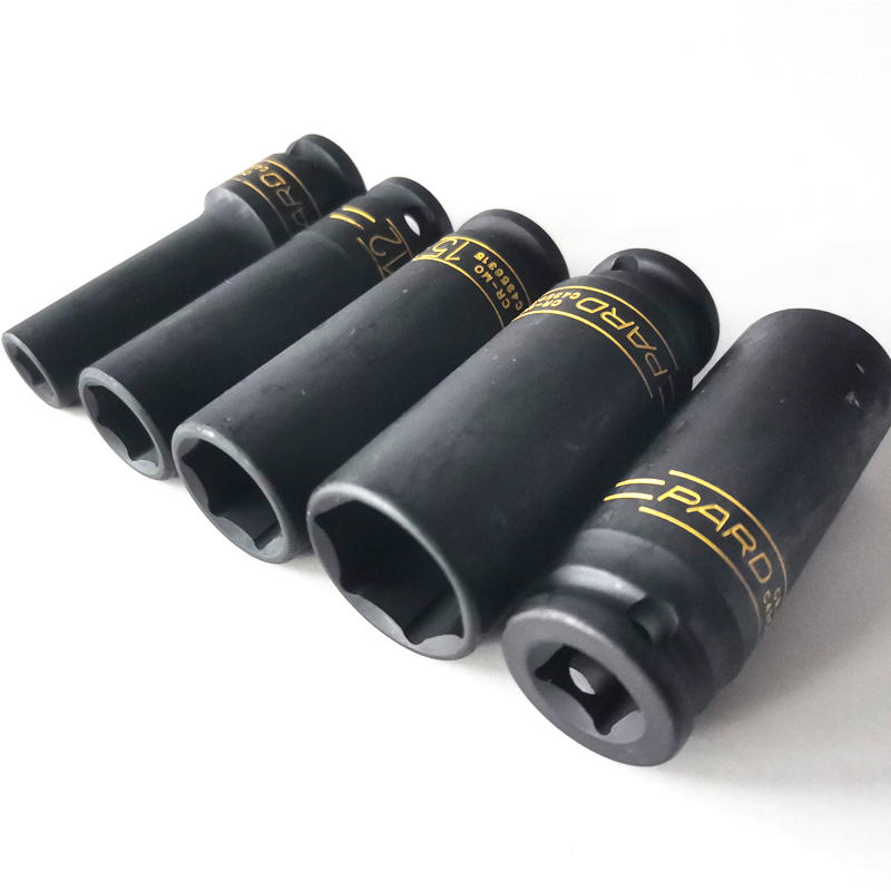 DIY Pneumatic Wrench Fitting Part 3/86-22mm Inner Hex Sleeve Socket 8-19mm Long Deep Twist Socket with OEM Customization