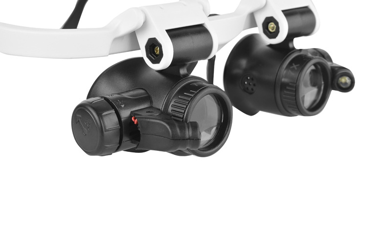 New Arrival Watch Repair Magnifier with LED Light 6X-25X Magnifying Glass