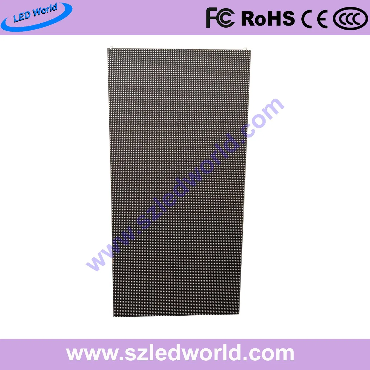 P3.91 P4.81 P5.95 P6.25 Rental Full Color Indoor / Outdoor LED Video Wall with 500X1000mm Die-Casting Cabinets