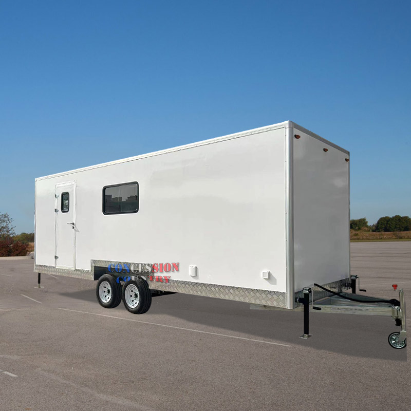 Luxury Outdoor Portable Office Trailer on Wheels Mobile Office Trailer for Sale