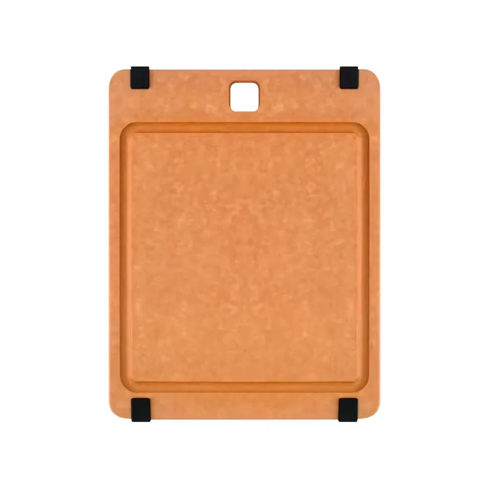 0.6cm Eco-Friendly Kitchen Accessories Wood Fiber Chopping Board with Juice Groove