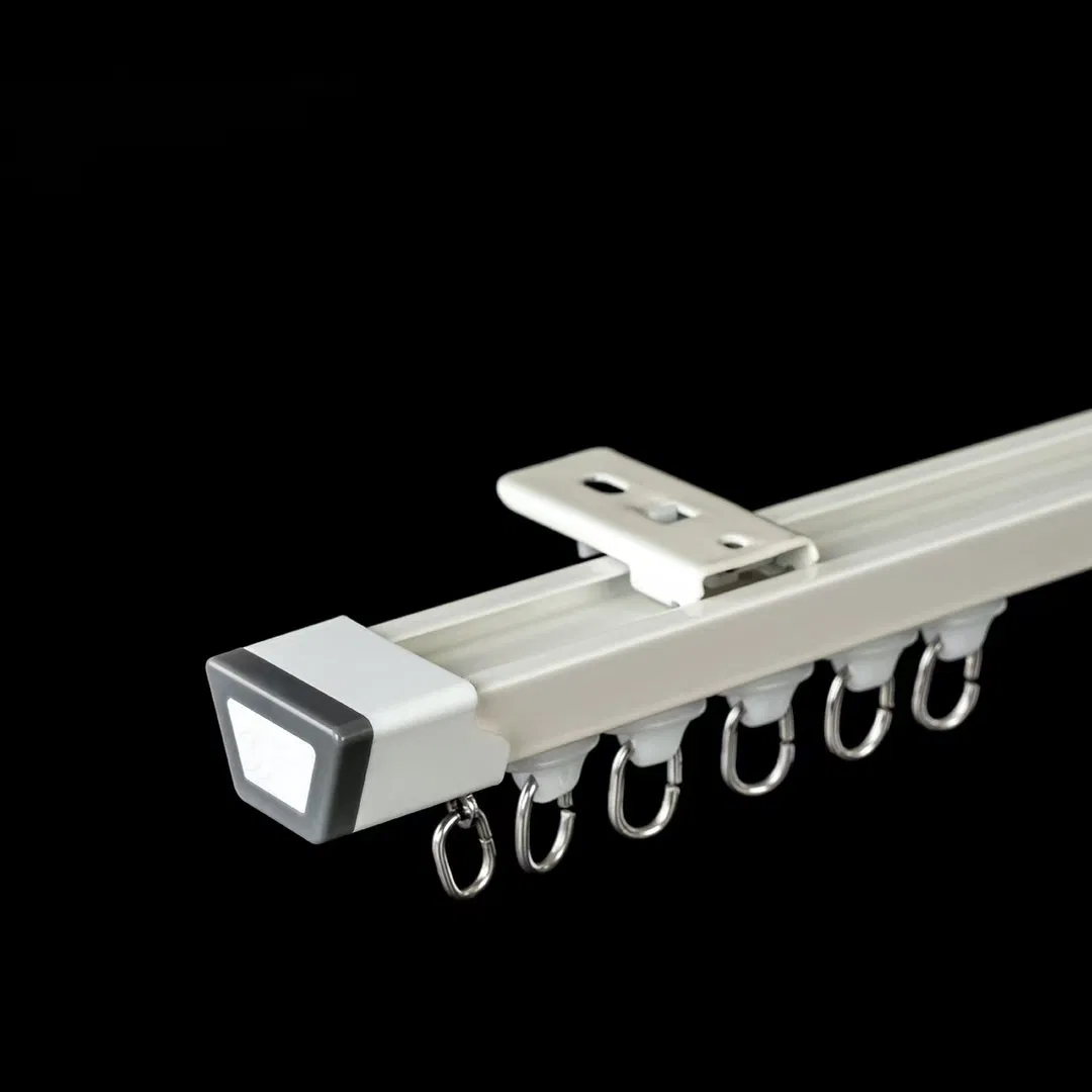 Factory Heavy Duty System Silent Sliding Aluminum Ceiling Curtains Rails