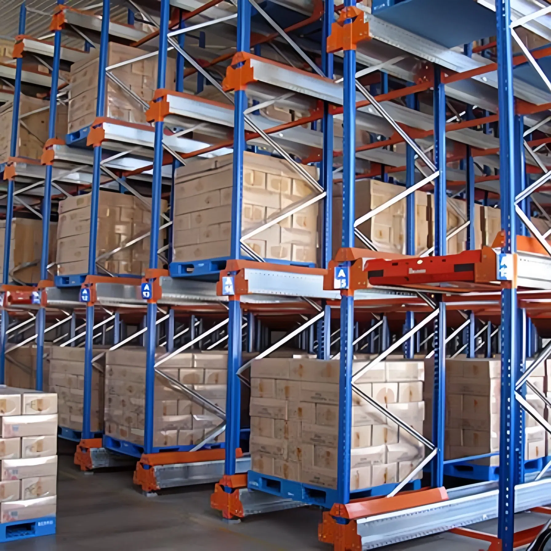 Automated Storage Retrieval System Warehouse Automation Shuttle Racking System Logistic Warehouse