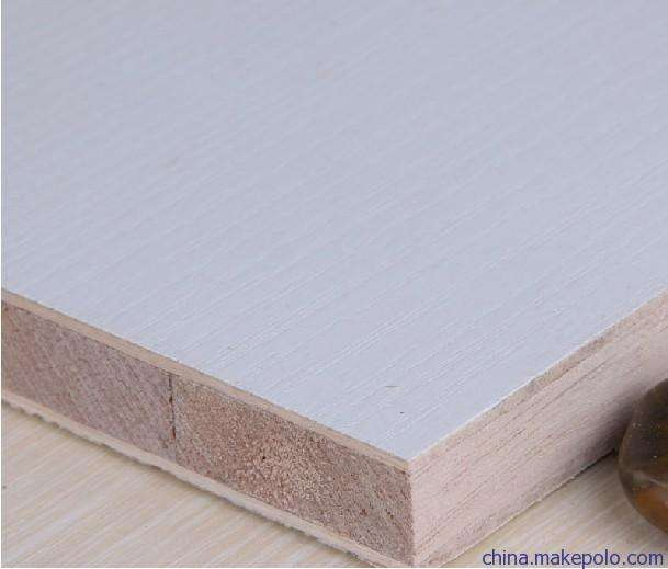 1220X2440X18mm Matt or Glossy White Melamine Block Board/Blockboard