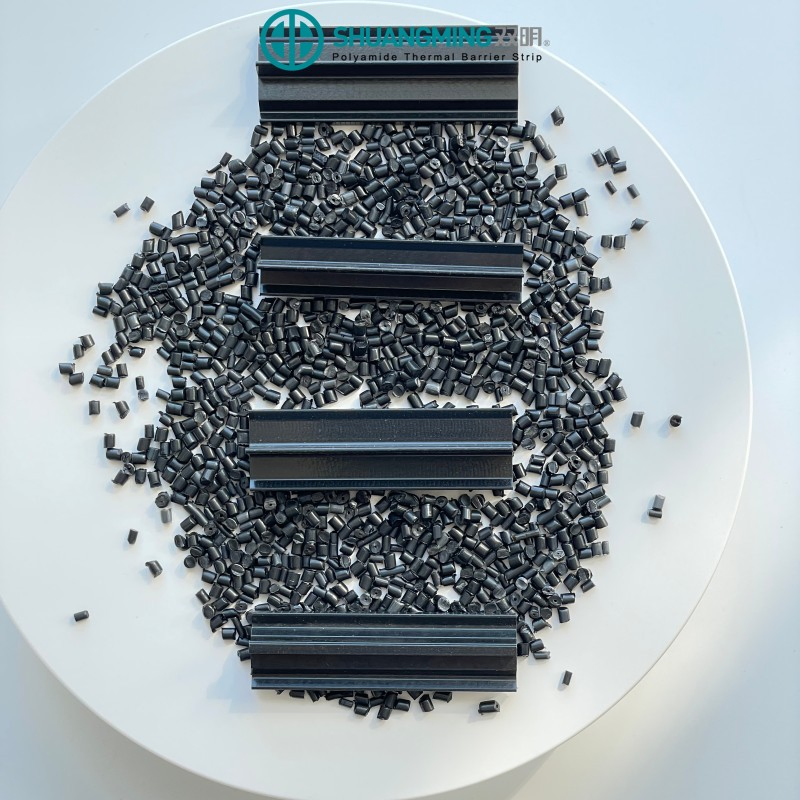 PA66 Black Color Master Polyamide PA66GF25 Nylon Recycled Material Plastic Granule