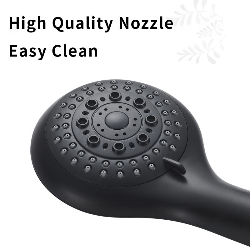 High Quality Chromed 5f8002 Round Hand Shower Bathroom Accessories