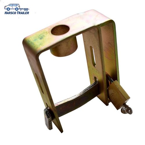 Zinc Plated Trailer Universal Towball Coupling Lock Hitch Lock Trailer lock