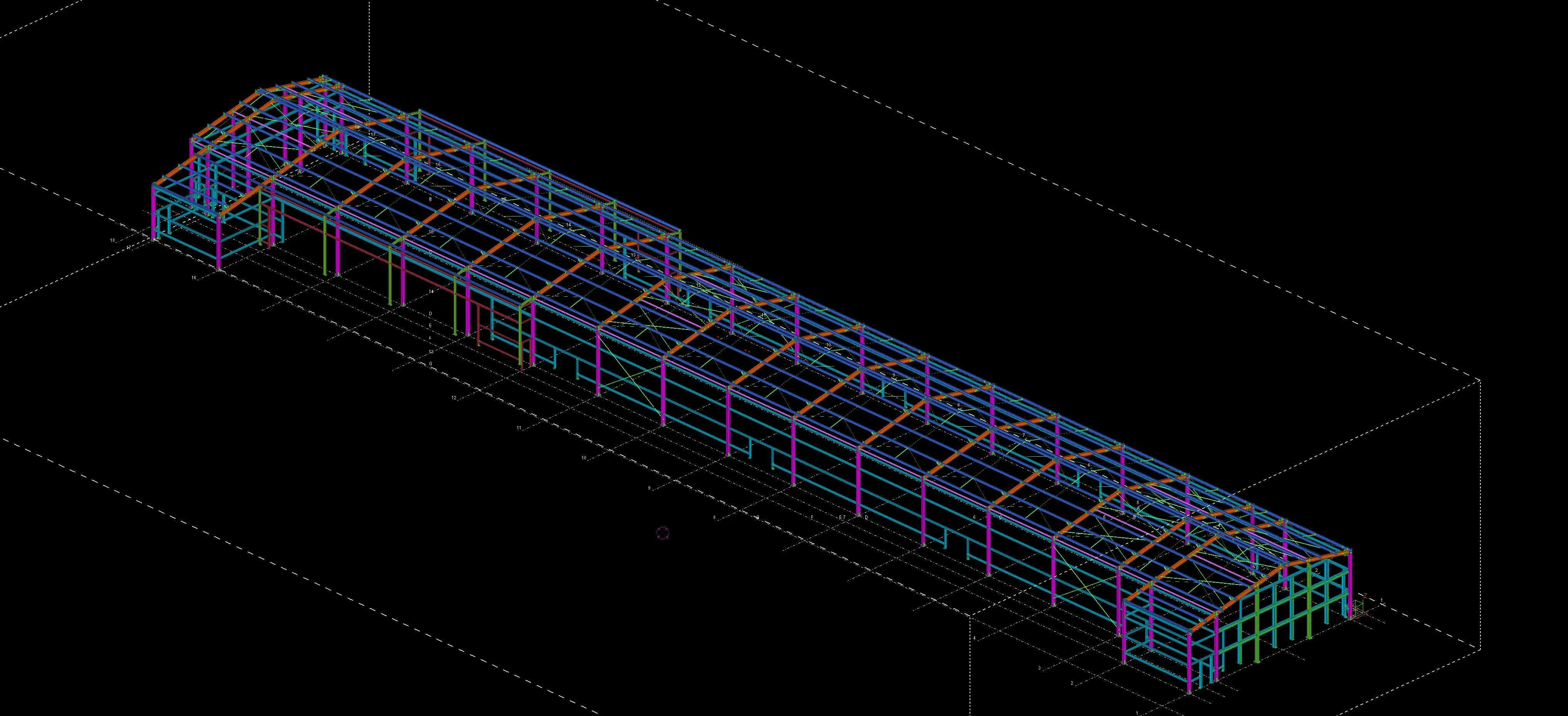Steel Multi-Storey Apartment House