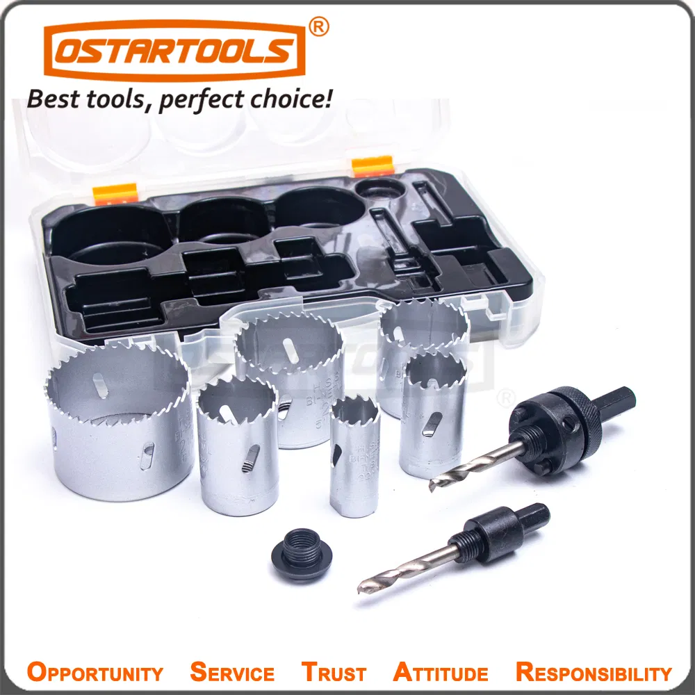 Premium M3 M42 Bim Hole Saw Set for Wood and Metal Cutting