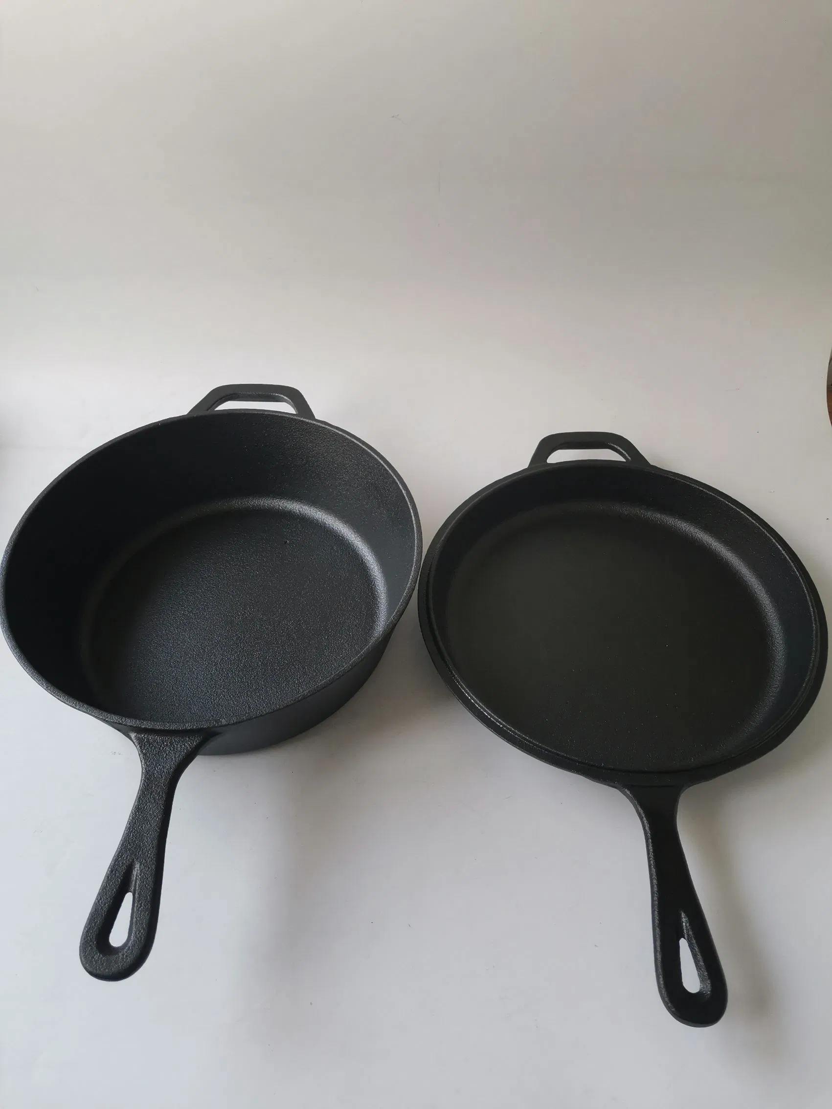 Cast Iron Enamel Combo Cooker Lid&Pan