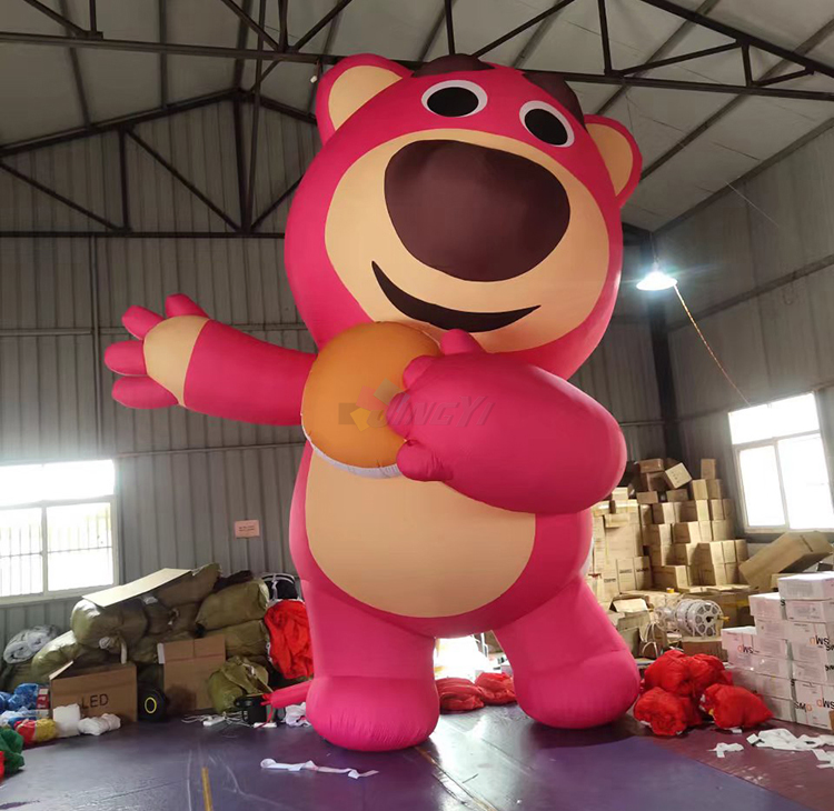 Custom Logo Big Outdoor Inflatable Model Product Promotion Display Character Doll Design Print Advertising Inflatables