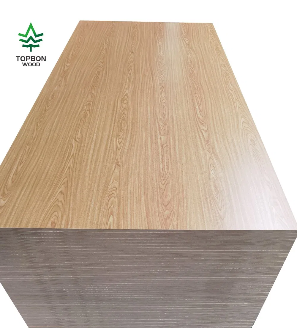 Various Colors Melamine Faced MDF Board for Furniture Usage
