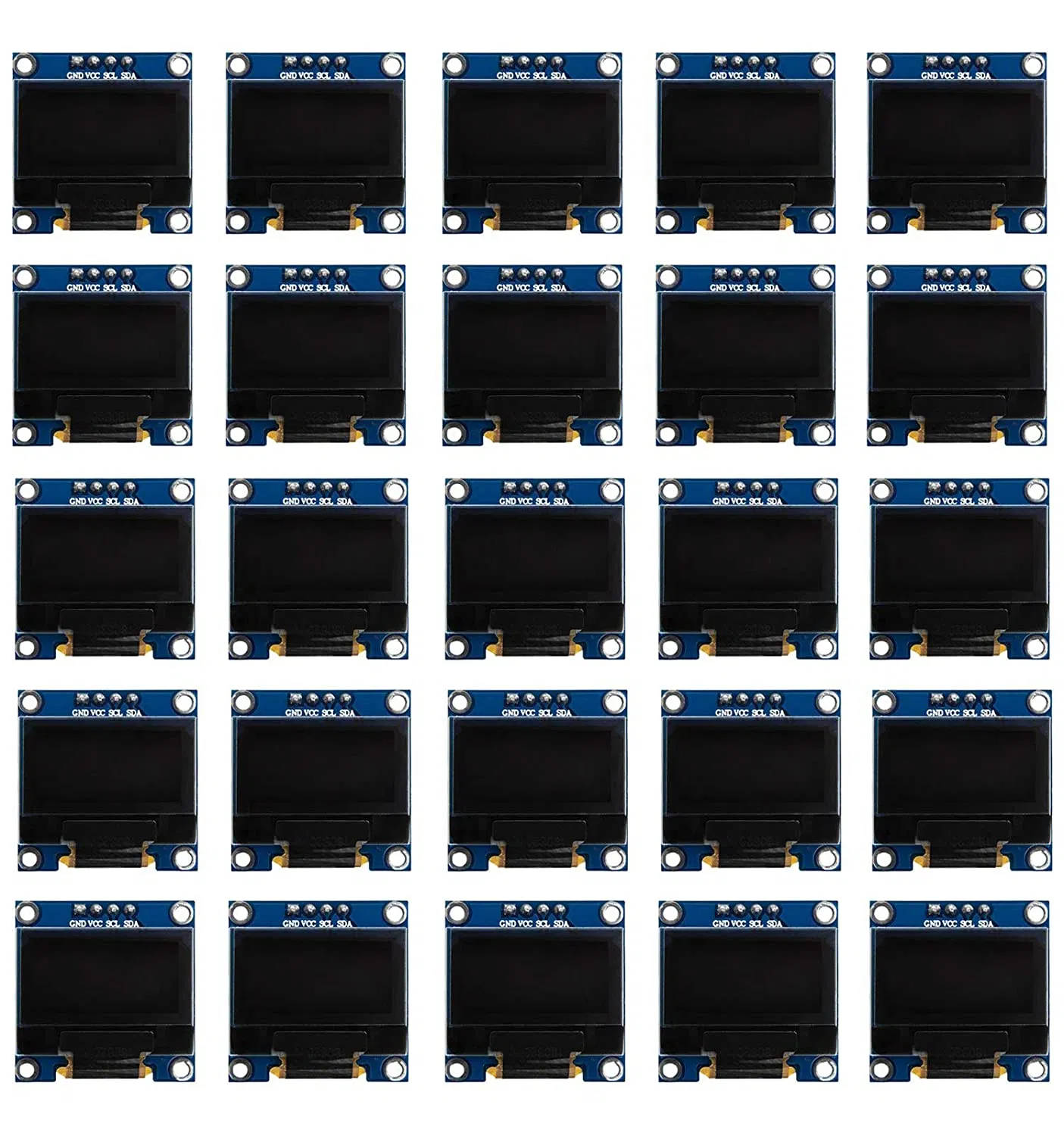 OLED модуль 0.96 дюйма 128x64 с широким углом обзора