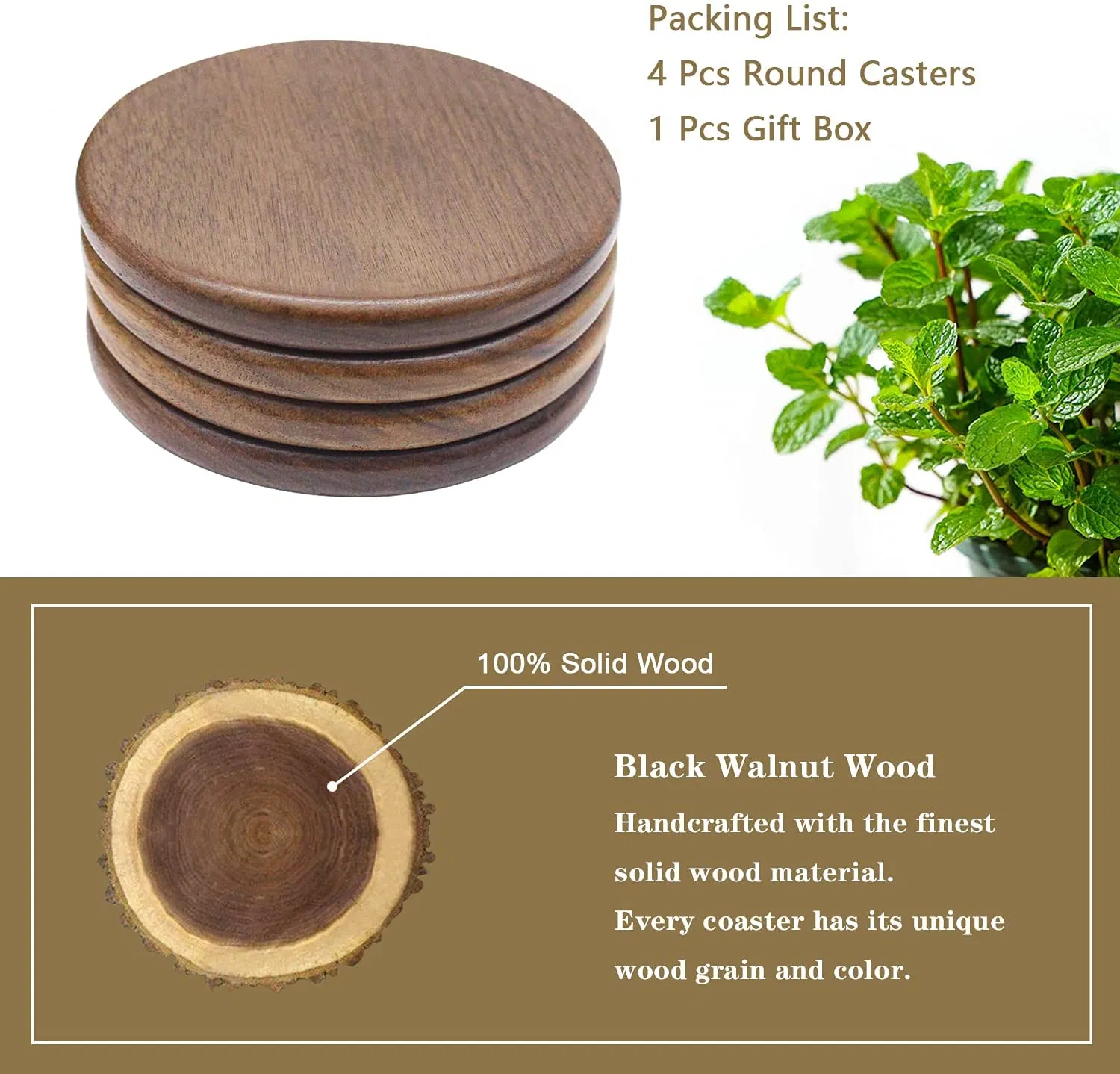 Bamboo Table Square Mat with Color for Pot