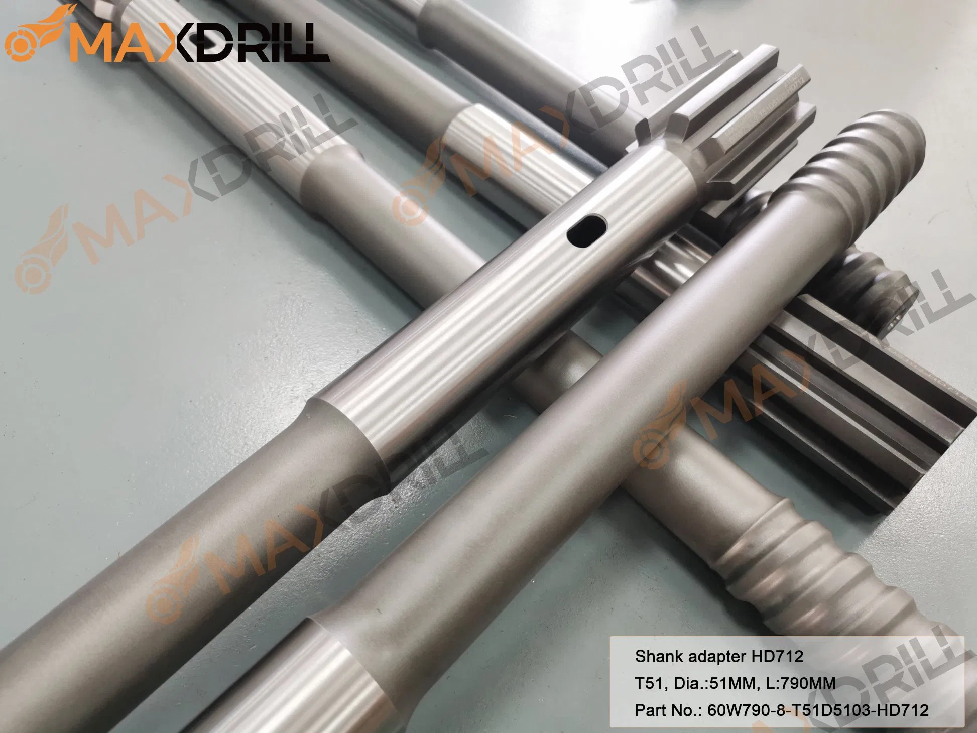 Maxdrill Shank Adapter, T51, D45mm, L525mm