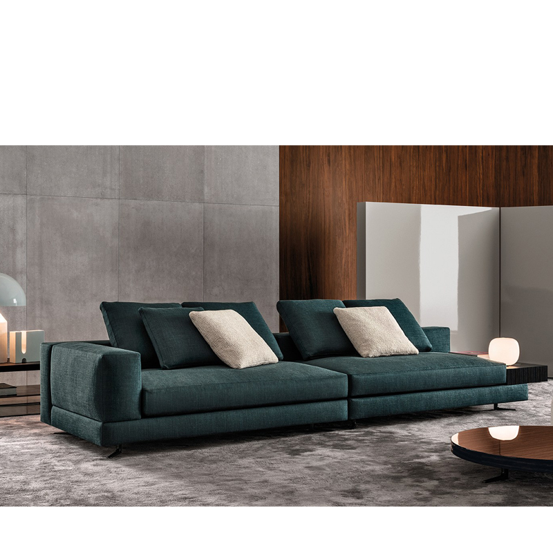 Диван для гостиной итальянский стиль тканевый металл со столиком