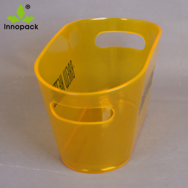 Plastic Ice Bucket 12L with Customized Color and Printing