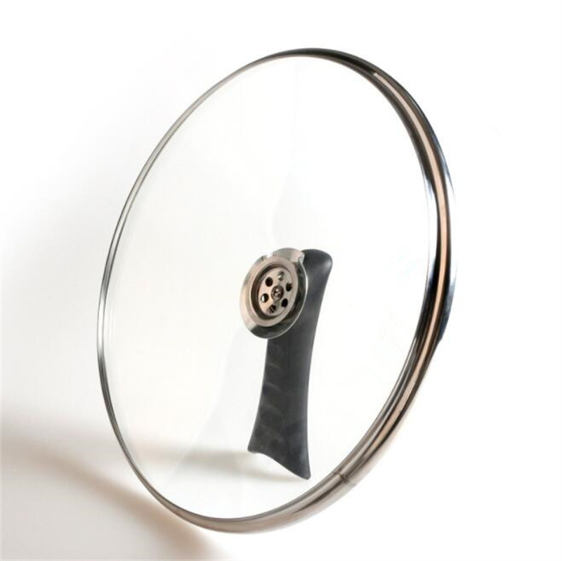 Vertical Tempered Glass Anti-Spill Pot Lid Maifan Stone Non-Stick Pan Lid