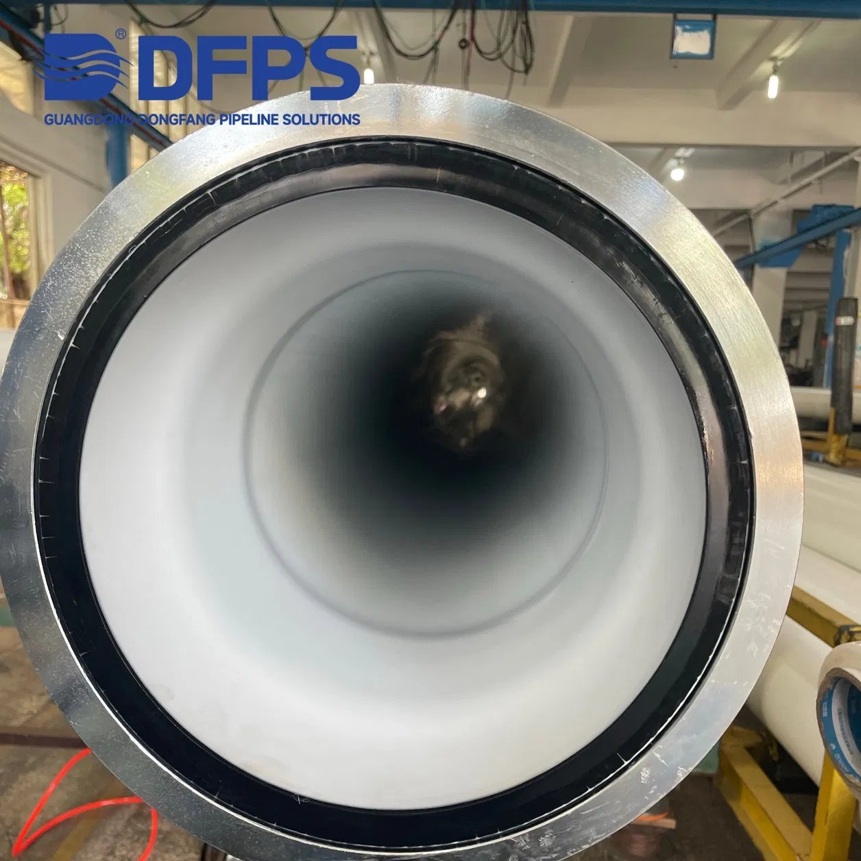 Полиэтиленовая композитная труба HDPE с контролируемой кольцевой жесткостью