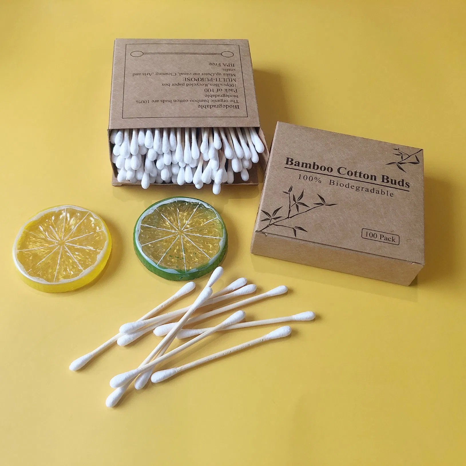 Bamboo Cotton Buds 100% Biodegradable