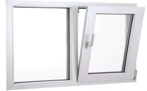 Tilt & Turn Inward Window UPVC Fixed & Casement Window Outwards