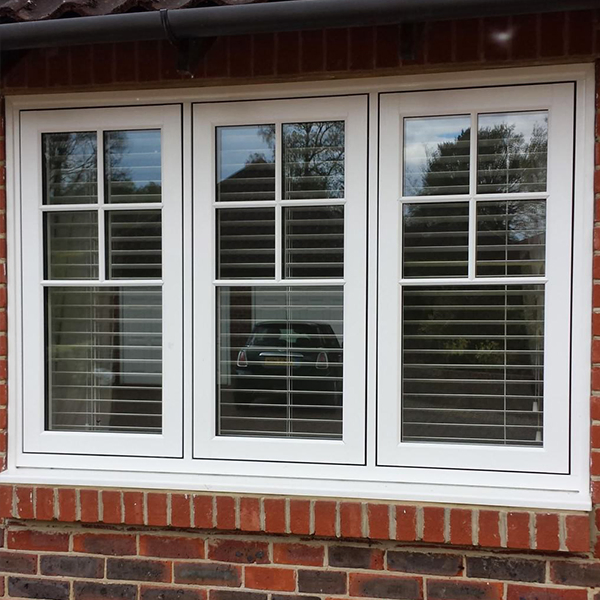 UPVC/Vinyl Double Hung Window for American Design