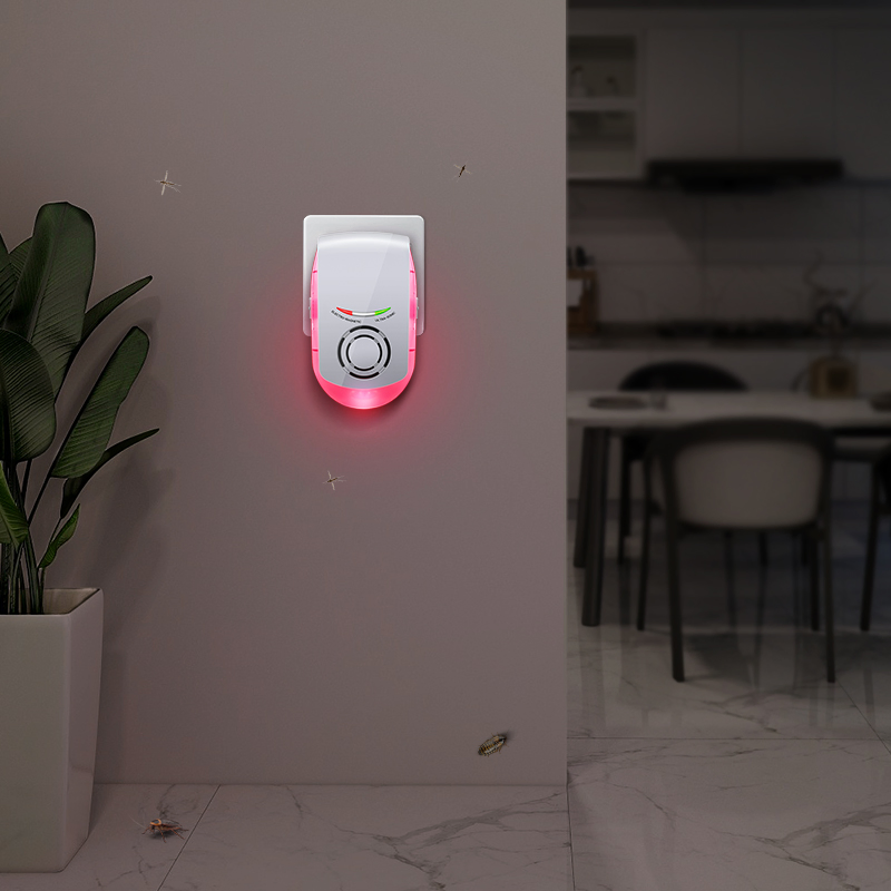 Ultrasonic Electromagnetic Pest Repeller for Efficient Home and Office Pest Control Home Use