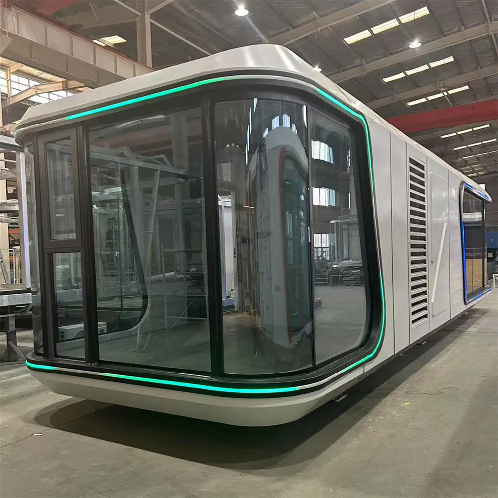 Disassembled Mobile Prefab House Capsule Style Portable Container Prefabricated Home for Living and Working