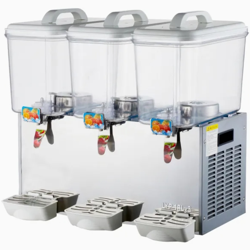 Juice Dispenser with 2 Tanks 18L*2 for Fruit Processing