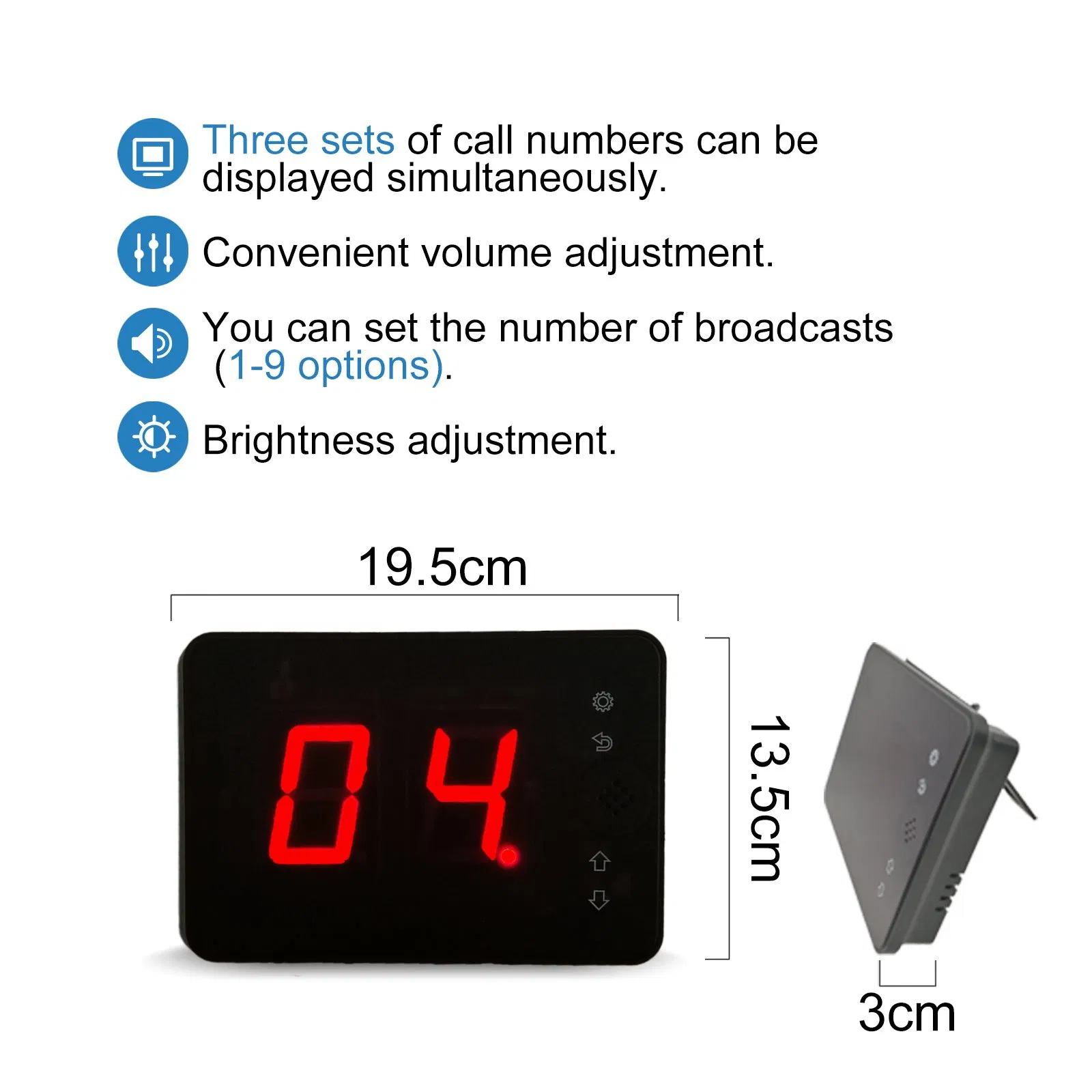 Restaurant Table Call System Wireless Call System Restaurant