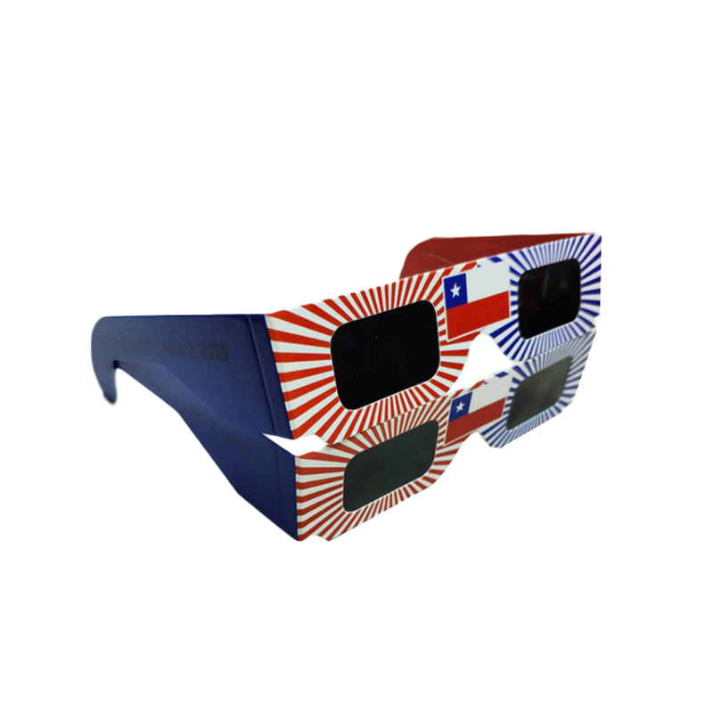 CE ISO Certified Paper PC Children Acrylic Sun Glasses New Year