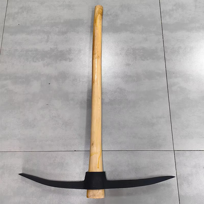 Wholesale High Quality Heavy Duty Railway Steel Forged Outdoor Tools Steel Pickaxe