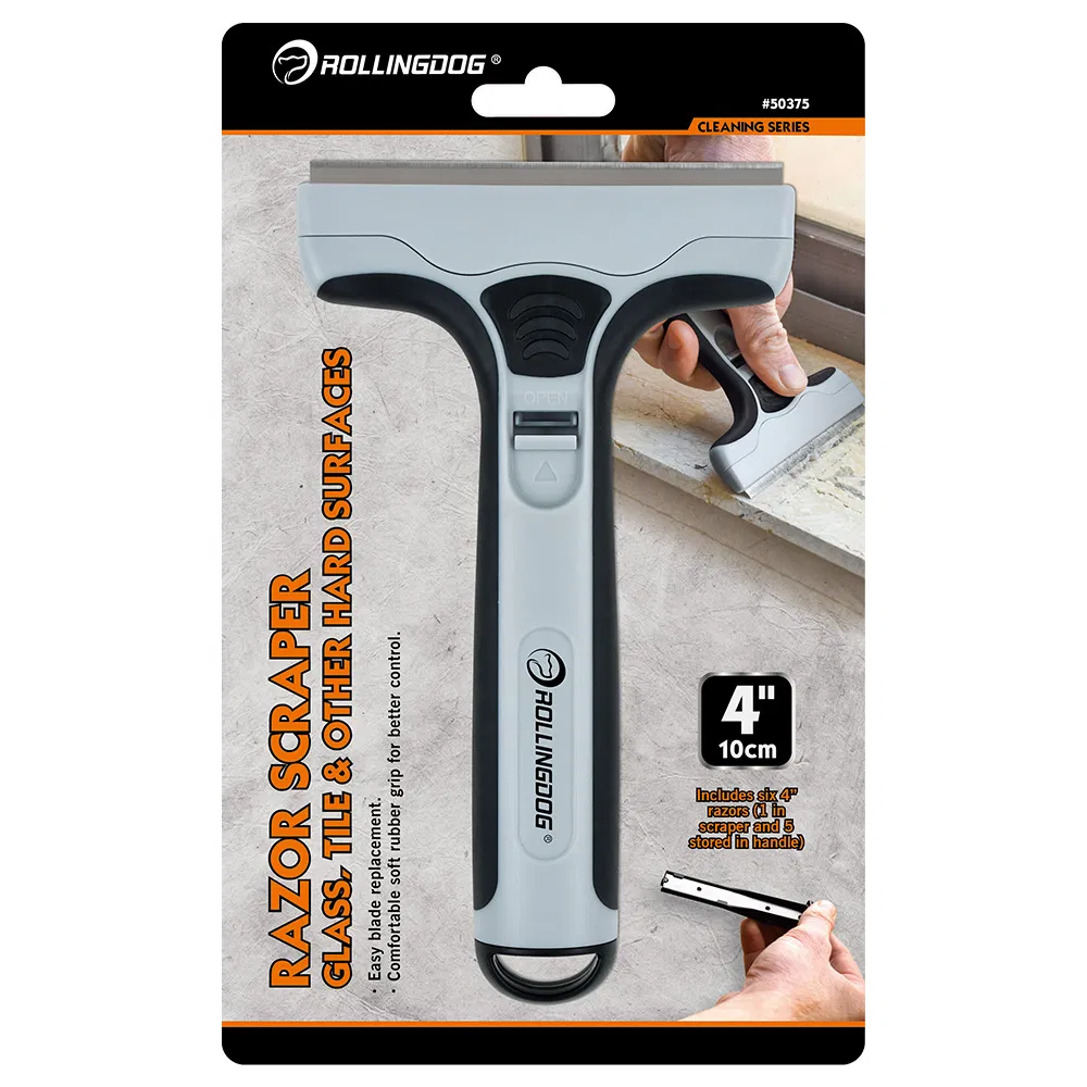 Rolingdog-PRO 50375 Razor Scraper Glass Tile and Other Hard Surfaces Removal Clean