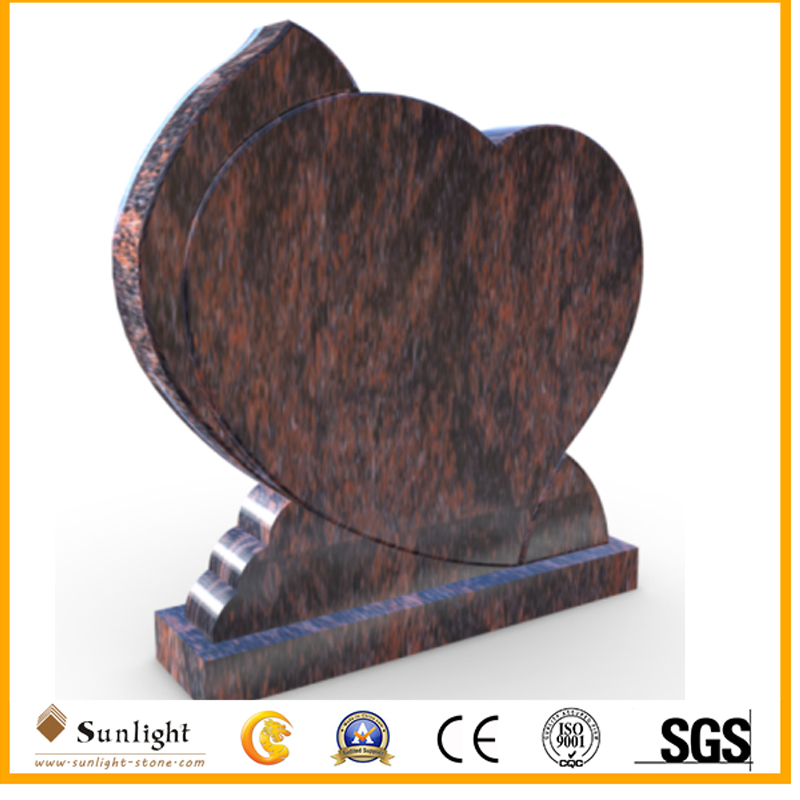 European/Russia/Romania/France/Slovak Style Black Granite Monument Memorial Tombstone