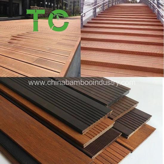 Водостойкий бамбуковый ламинат Carbonized Bamboo Decking