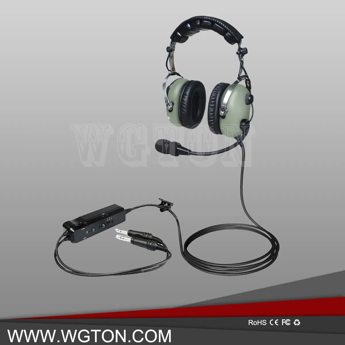 Active Noise Reduction Headset Anr Aviation Headset for General Aircraft Pilot Headset