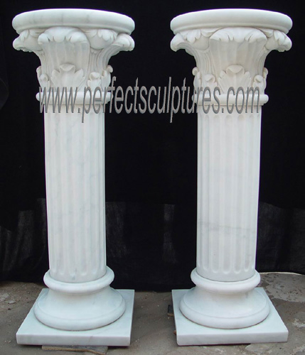 Natural Stone Decorative Pillars for Home (QCM037)