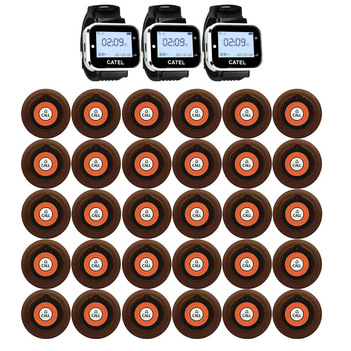 Catel Ctw06 Ctt19 Restaurant Wireless Pager System