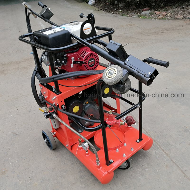 Crack Drying and Dust Clear Machine Using for Road Pavment with Compressor