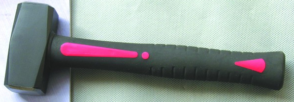 Carbon Steel Forged German Type Stone Hammer with Handle