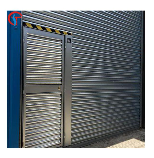Workshop Store Motorized Aluminum Roller Shutter Garage High Speed Hard Fast Door