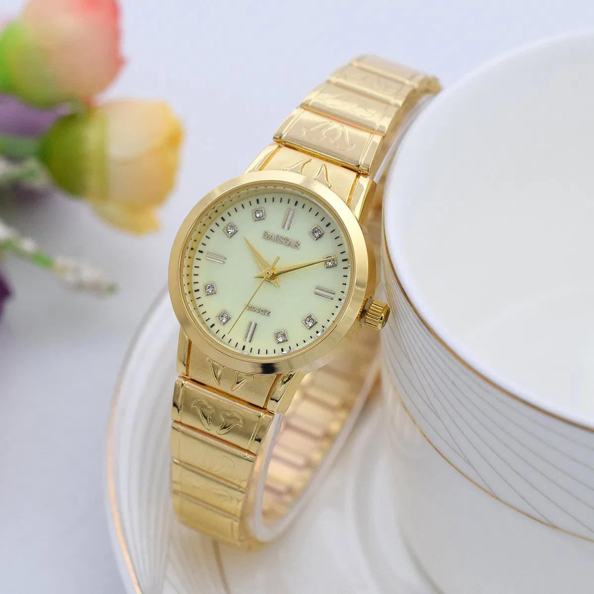 Factory Customize Couple Watch Cheap Watch Stock Watch