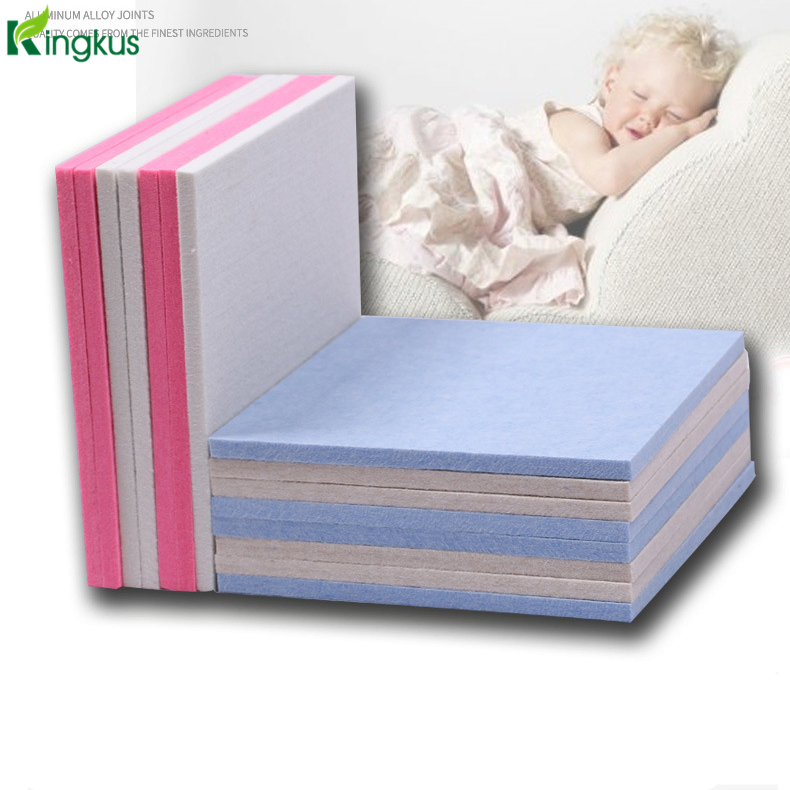 12mm Polyester Fiber Acoustic Baffle Ceiling Pet Acoustic Ceiling Panel