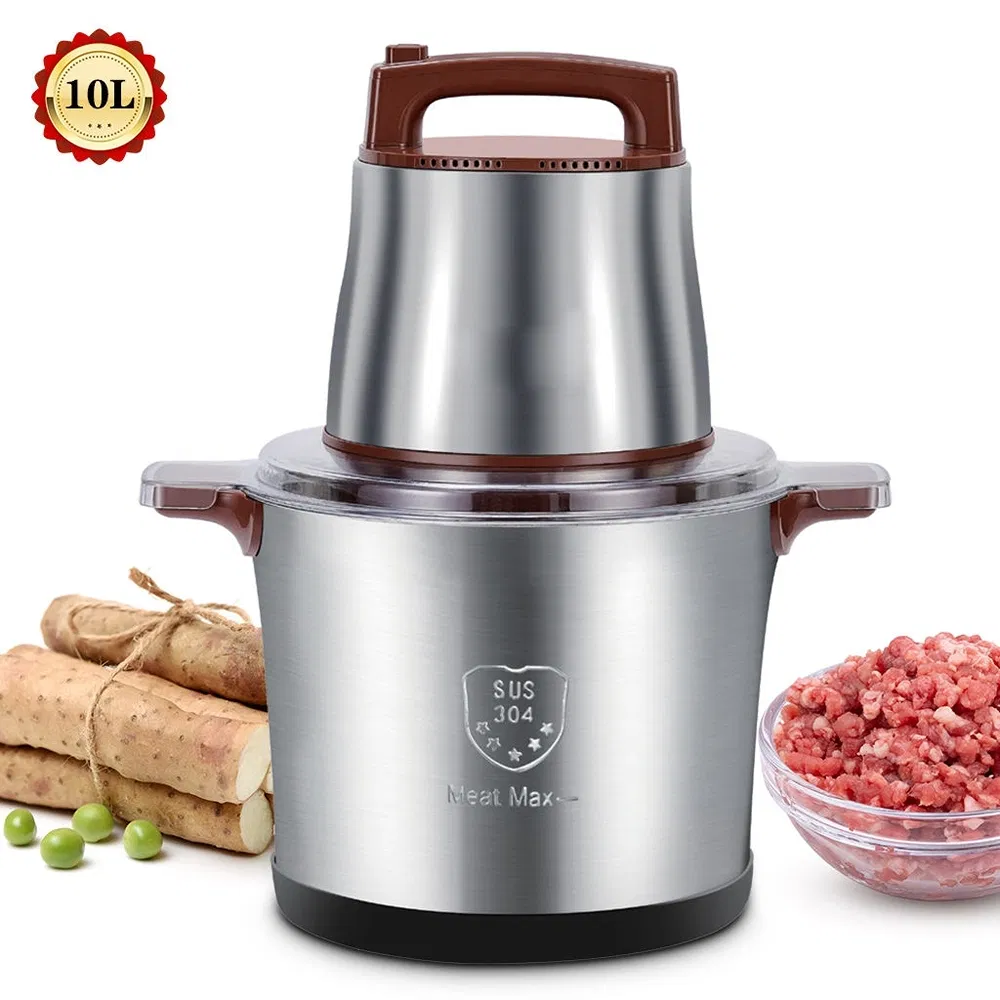 High Quality 6L 10L Stainless Steel Meat Grinder for Household Sale