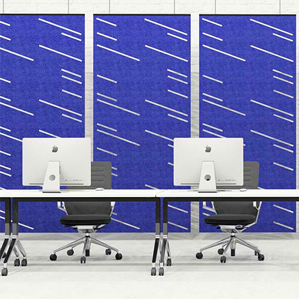 Acoustic Pet Polyester Fiber Sliding Wall Studio Panel with Reasonable Price