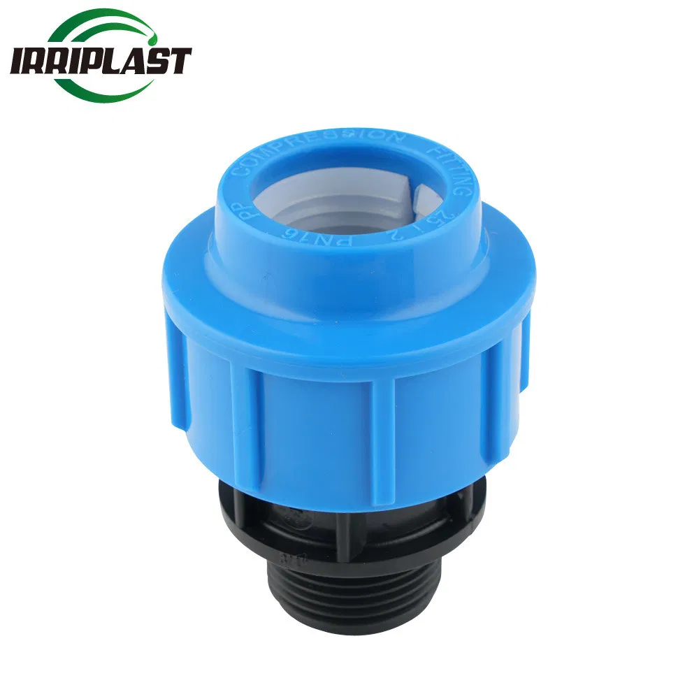 Easy to Load and Unload High Performance HDPE Pipe PP Compression Fittings