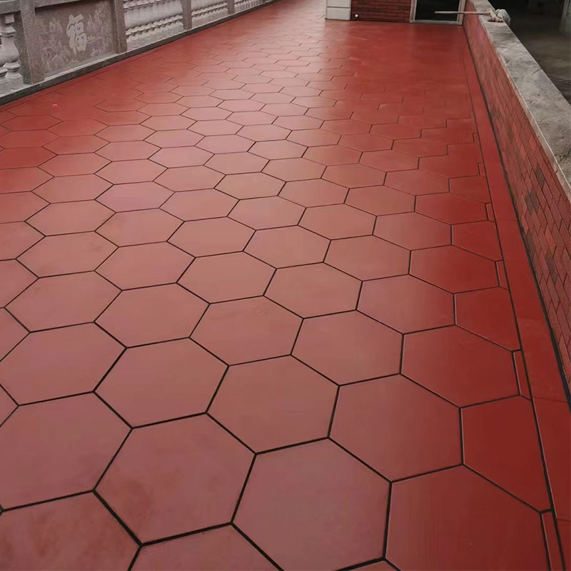 Rustic Outdoor Anti Slippery Red Clay Tile Matte Floor Terracotta Tiles Flooring