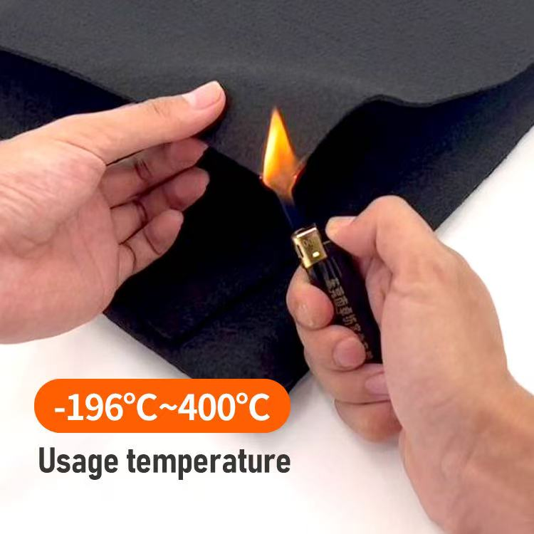 Nanoparticles Fiber Heat Insulation Materials Insulation Fireproof 1mm Aerogel Insulation Panel for New Energy Battery